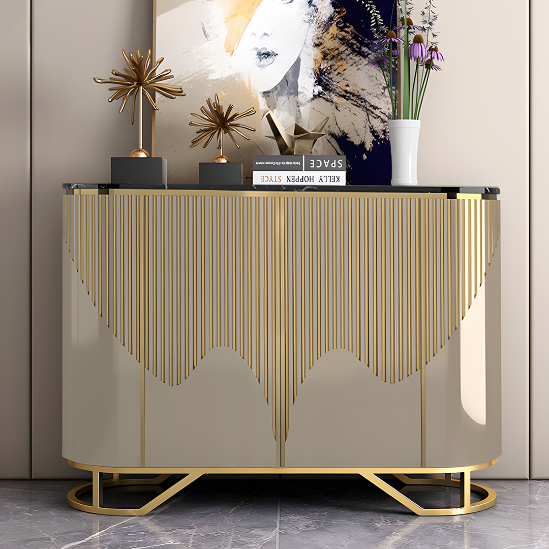 Isabel Hallway Sideboard, Console Table, Gold-Weilai Concept-Weilai Concept