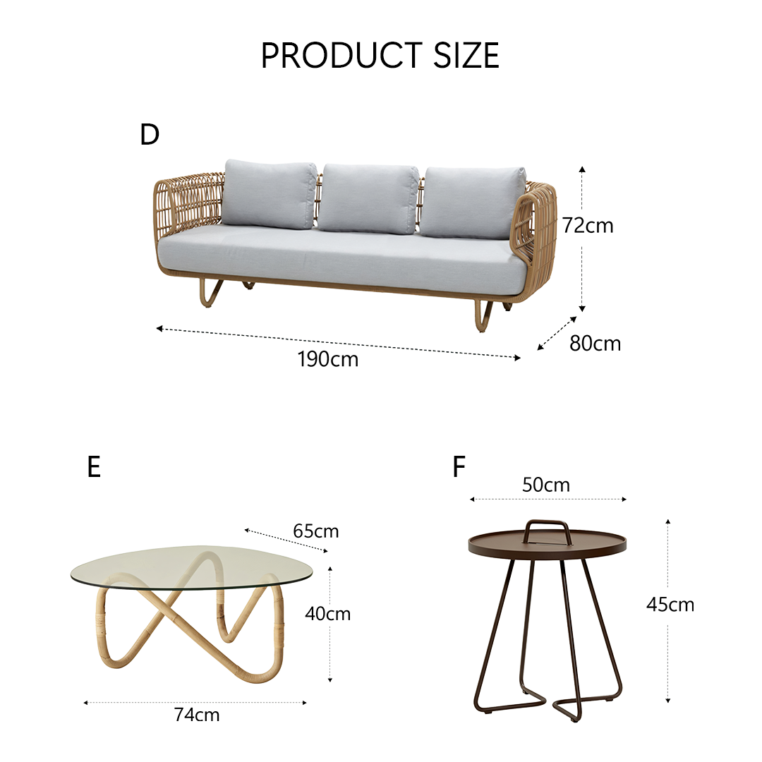 Morpheus Outdoor Rattan Sofa Set-Weilai Concept-Weilai Concept