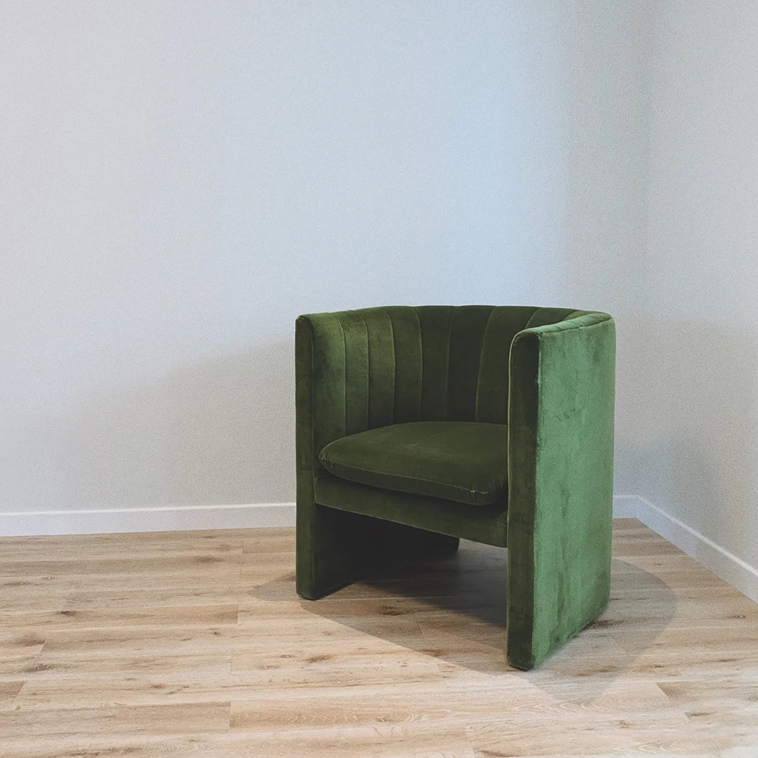 Sillón Edwick, terciopelo 