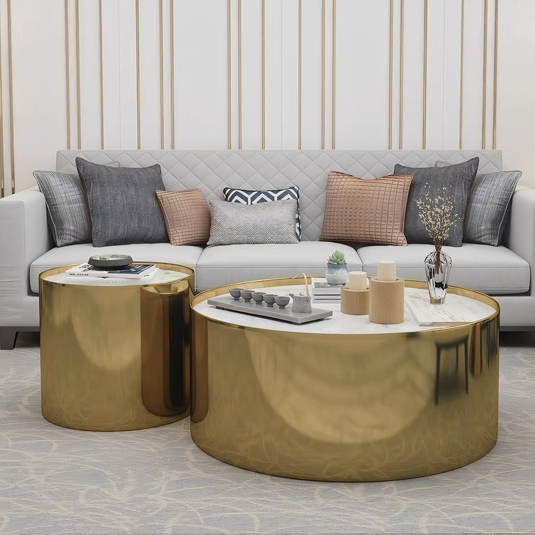 Luxury Coffee Table Set, Sintered Stone-Weilai Concept-Weilai Concept