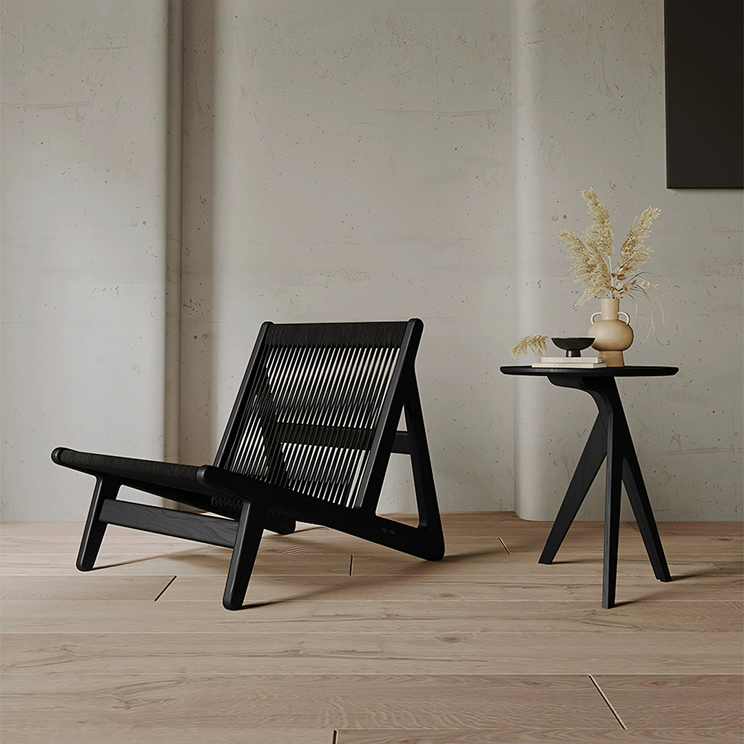 Navarro Outdoor Accent Chair, Lounge Chair, Rattan