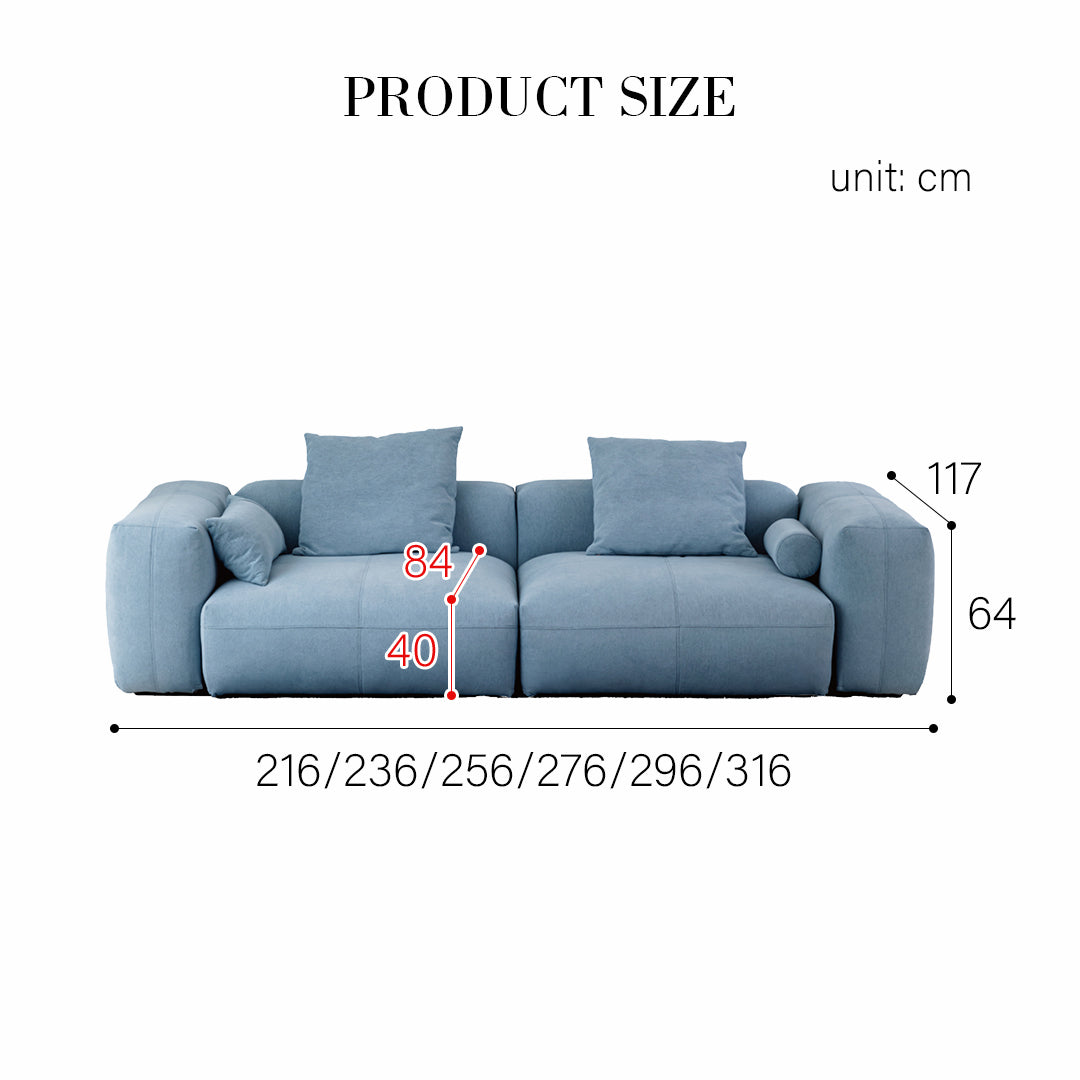 Gagnon Modular Sofa, Two Seater Sofa, Three Seater Sofa