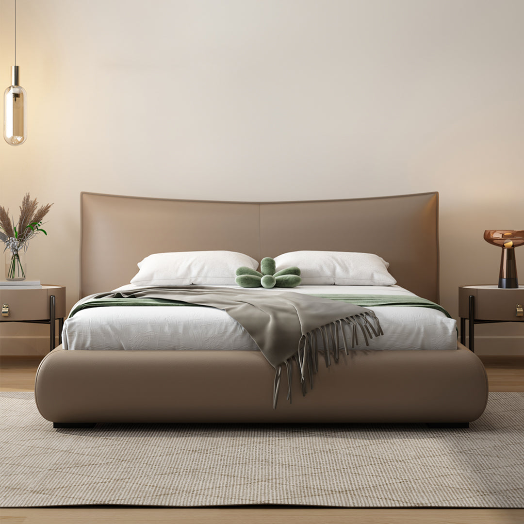 Kai King Size Bed With Storage, Super King Size With Storage, Real Leather-Weilai Concept-Weilai Concept