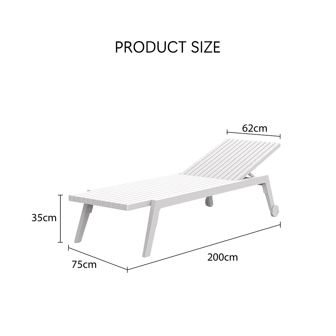 Marlin Sun Lounger, Outdoor Daybed