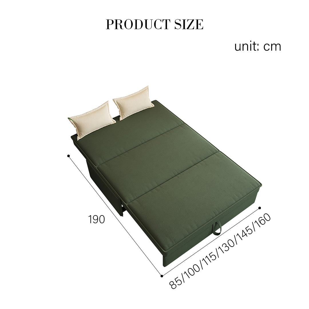 Haseeb Single Seater Sofa Bed, Two Seater Sofa Bed, Chenille