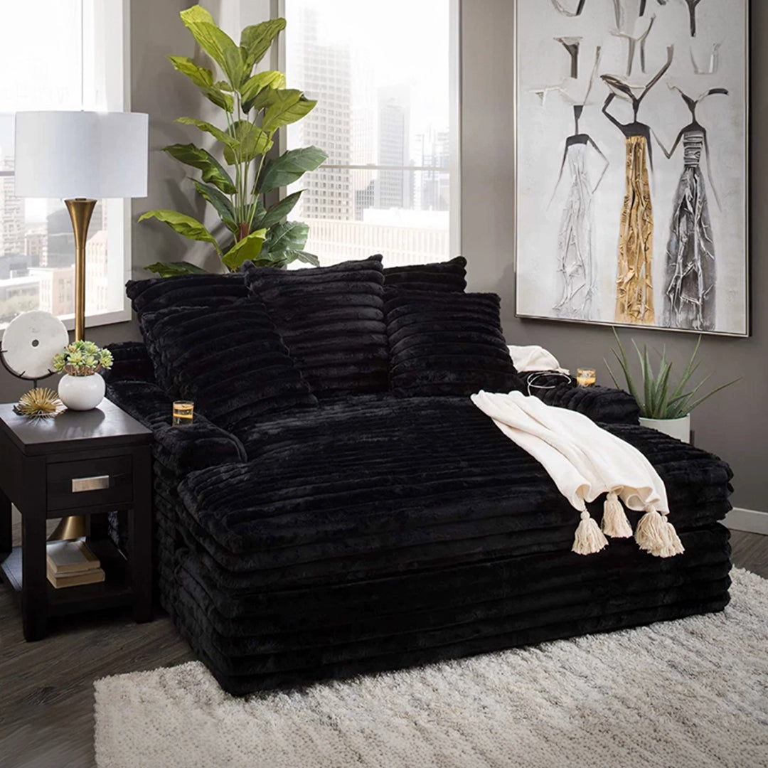 Echeverría Bean Bag Sofa, Day Bed Chaise, Armchair, Corduroy