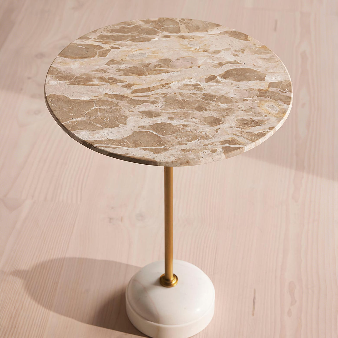 McKinney Side Table, Marble