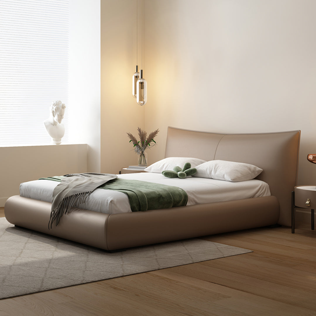 Kai King Size Bed With Storage, Super King Size With Storage, Real Leather-Weilai Concept-Weilai Concept