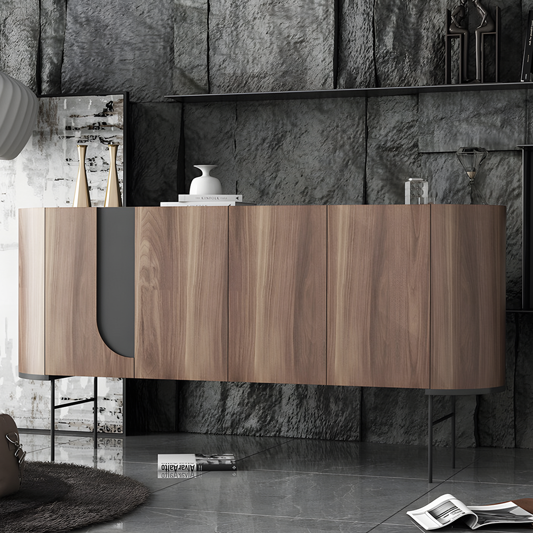 Emilia Sideboard, Dark Wood-Weilai Concept-Weilai Concept