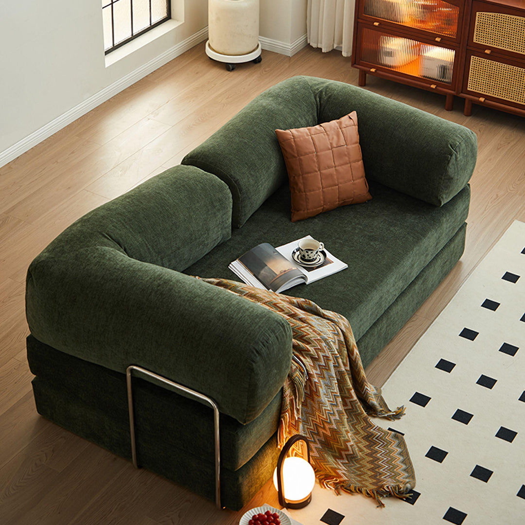 Yamada Foldable Lazy Sofa Bed, Corduroy