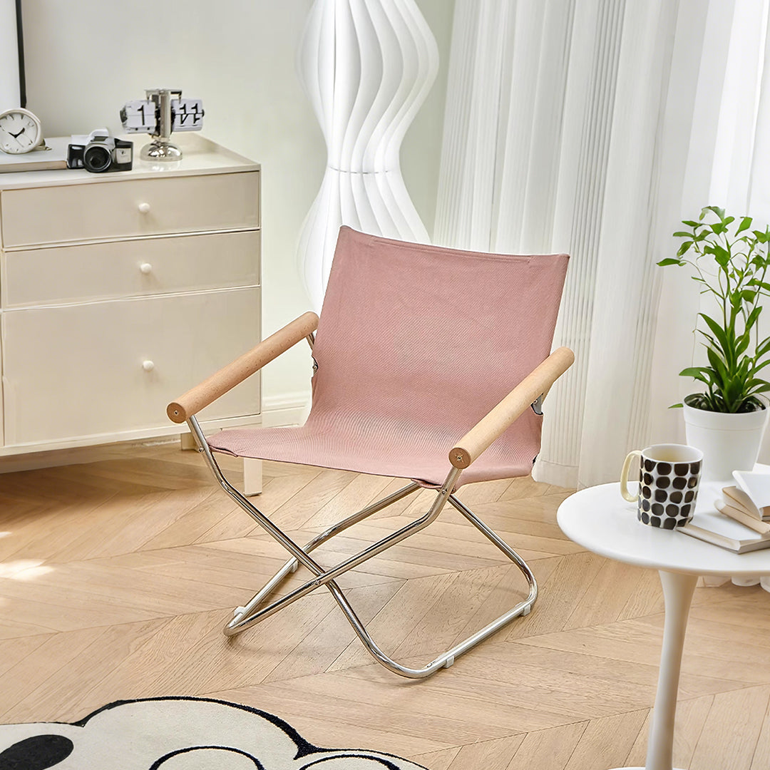 Kato Foldable Armchair, Stainless Steel