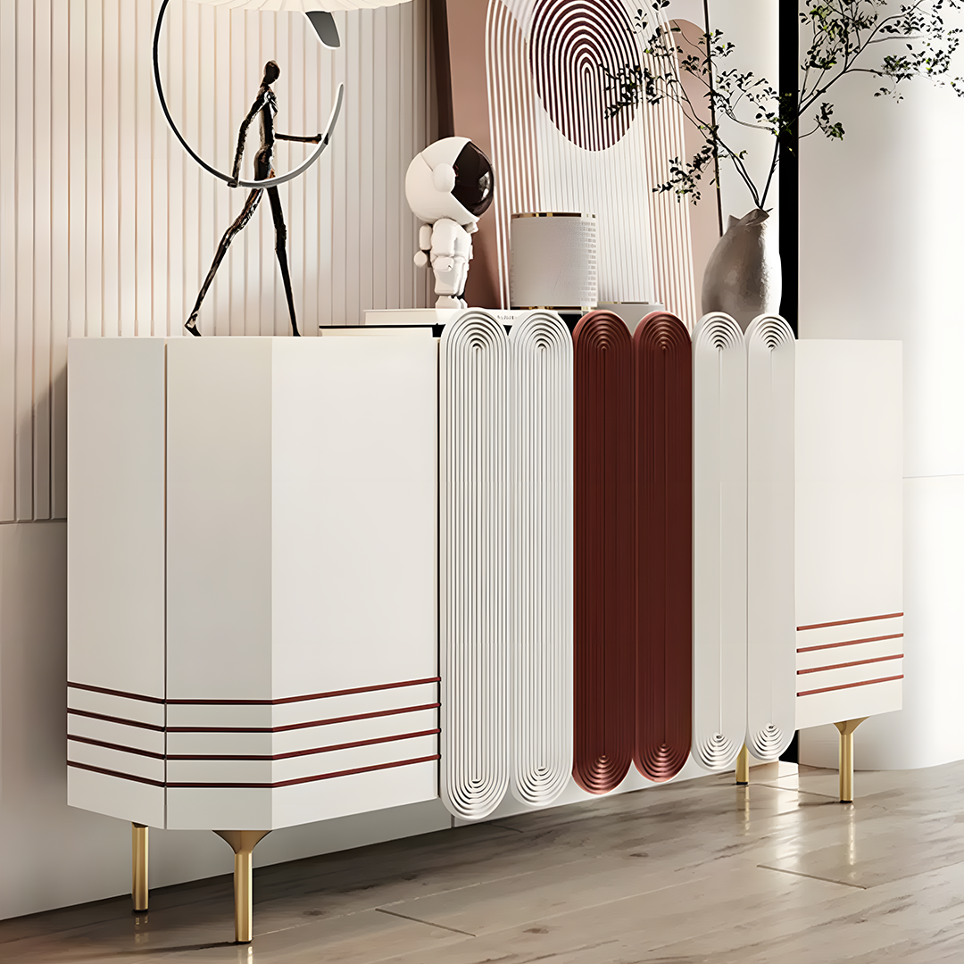 Mariana Sideboard, Solid Wood-Weilai Concept-Weilai Concept