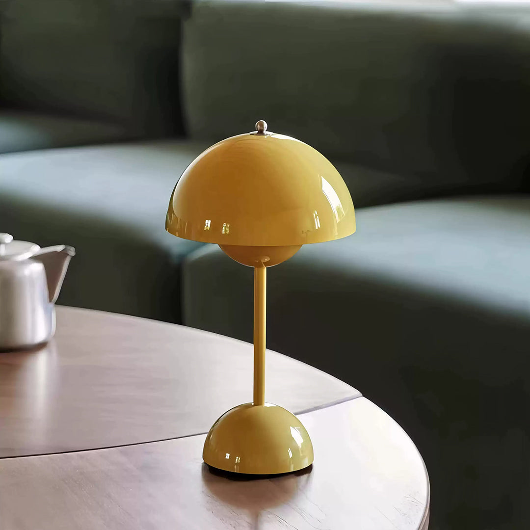 Villanueva Table Lamp, Mushroom Lamp