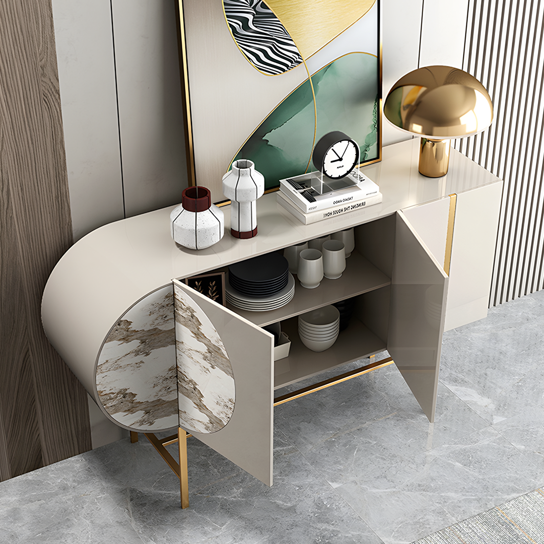 Isadora Decor Sideboard, Hallway Sideboard, Large Sideboard-Weilai Concept