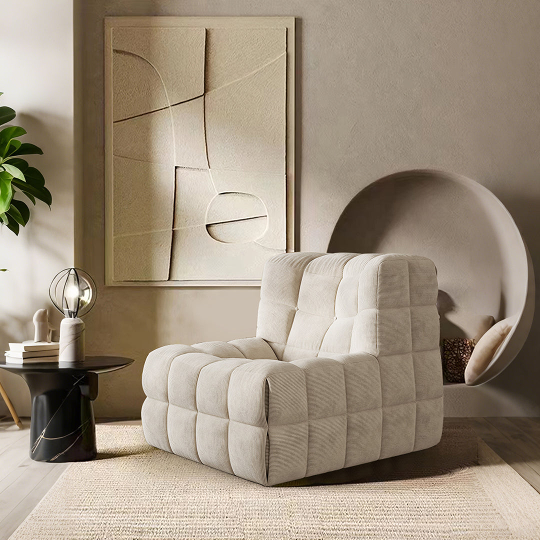Arneson Single Seater Sofa, Armchair, Corduroy