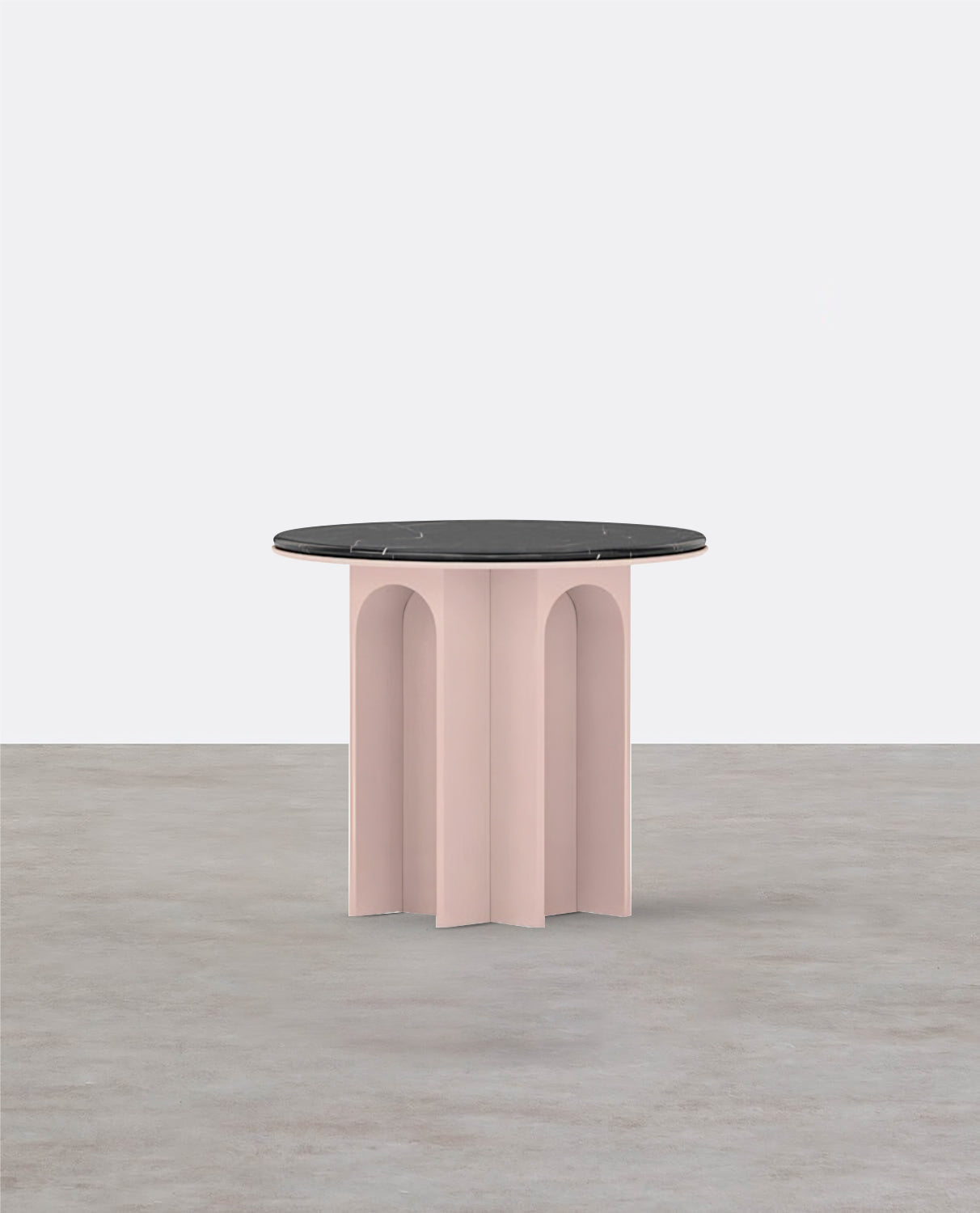 Vogue Roung Side Table, Pink