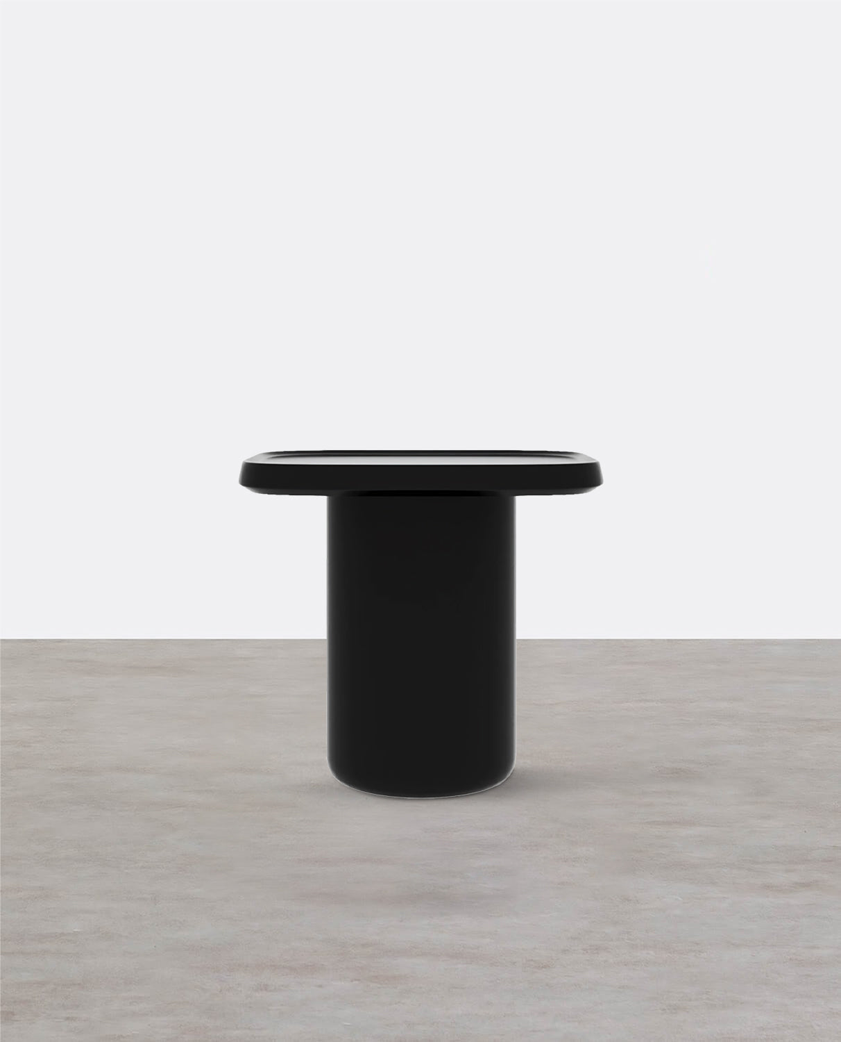 Table d'appoint Penn, noir/rouge