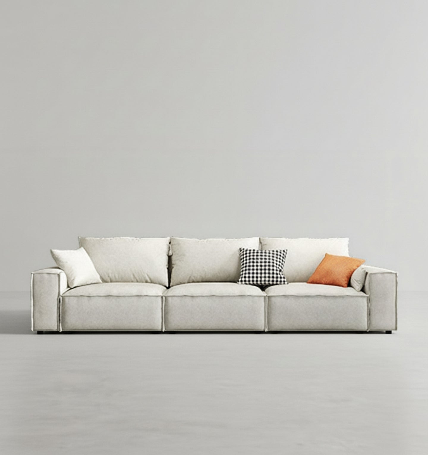 R77 Dexter Three Seater Sofa, Modular Sofa, Leathaire