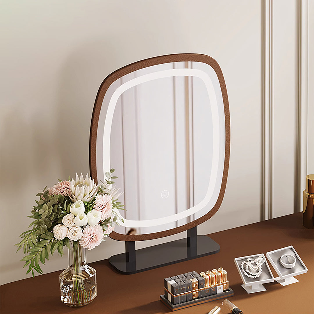 Nelson Dressing Table, Brown, More Colours Available-Weilai Concept-Weilai Concept