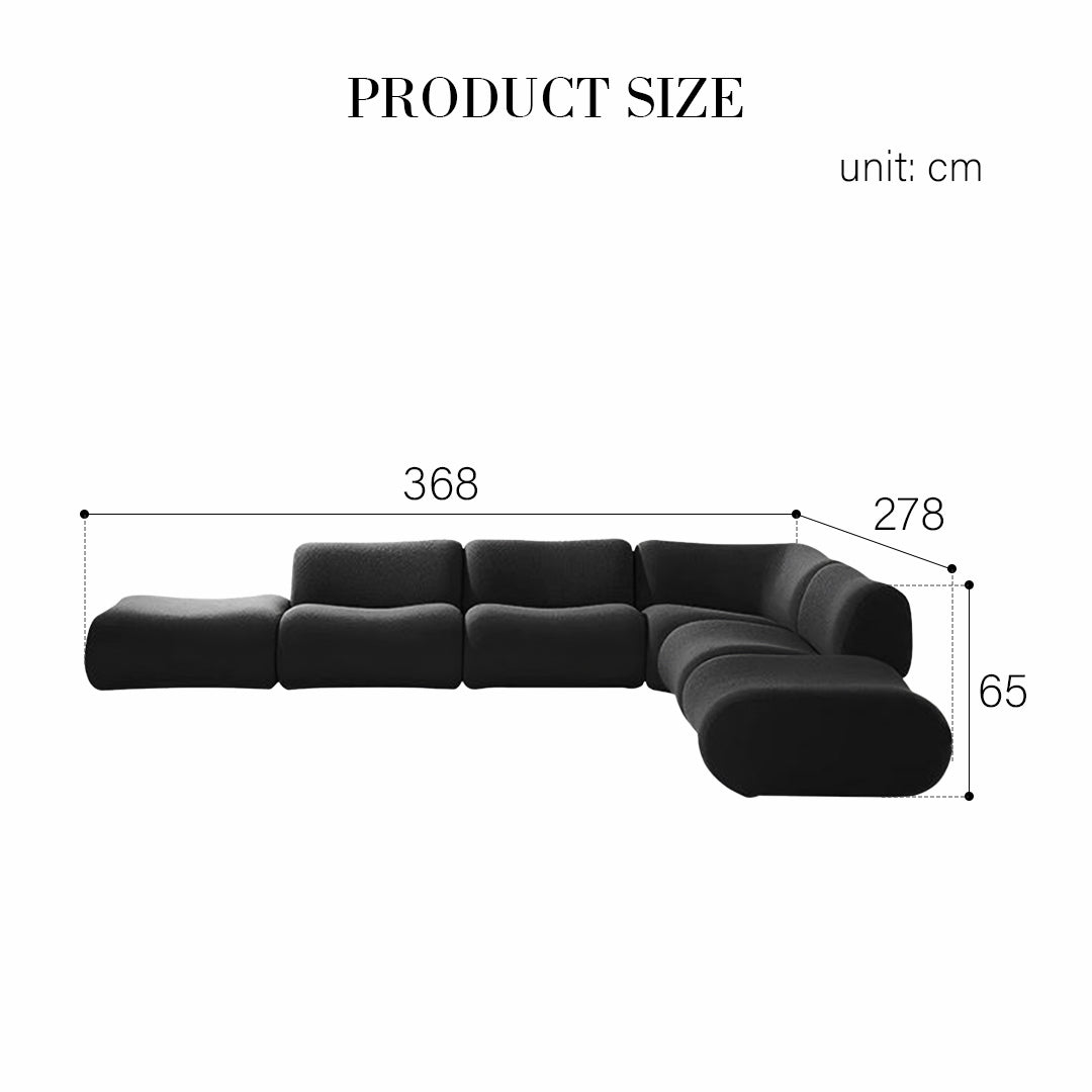 Matuszewski Modular Sofa, Two Seater, Three Seater, Boucle