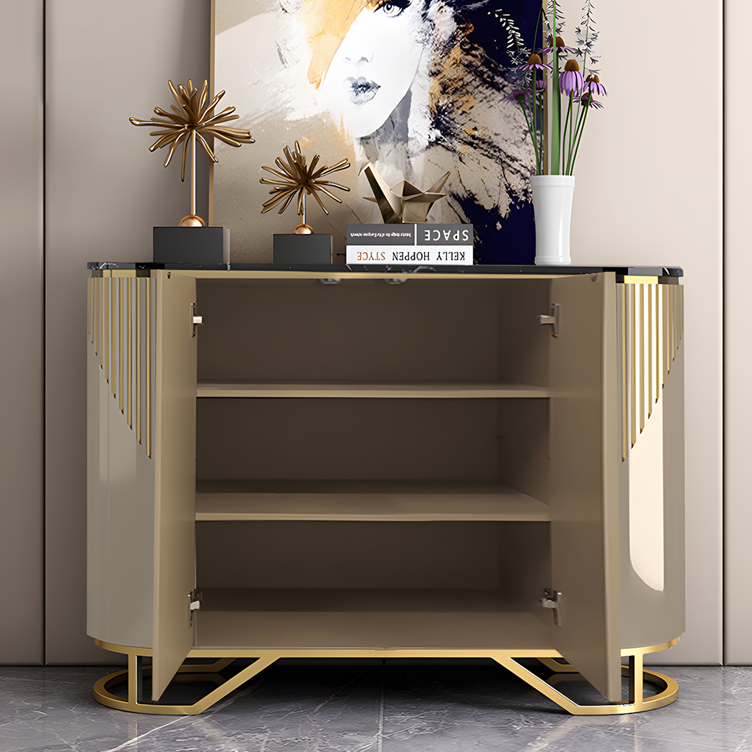 Isabel Hallway Sideboard, Console Table, Gold-Weilai Concept-Weilai Concept