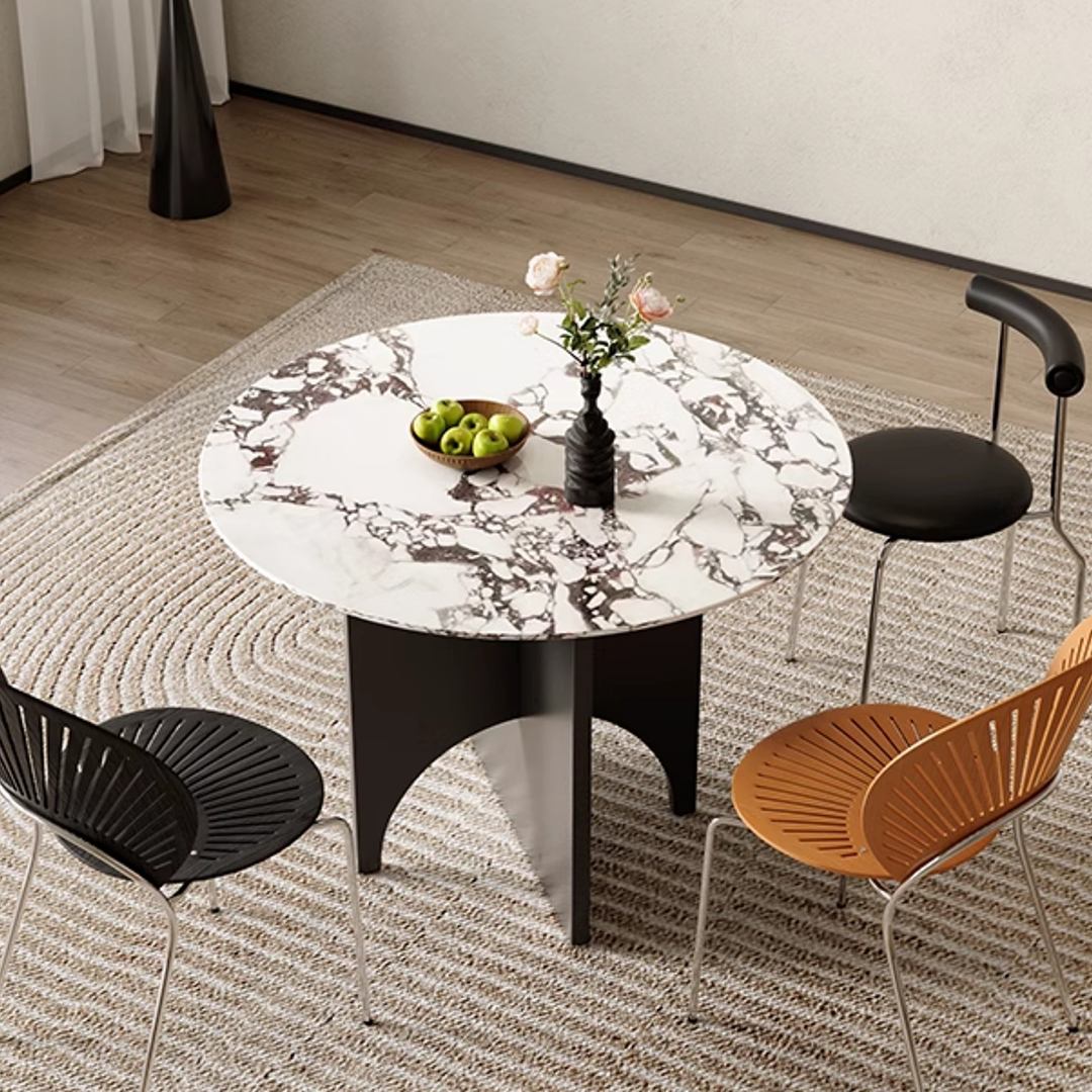 Oighrig Terrazzo Round Dining Table