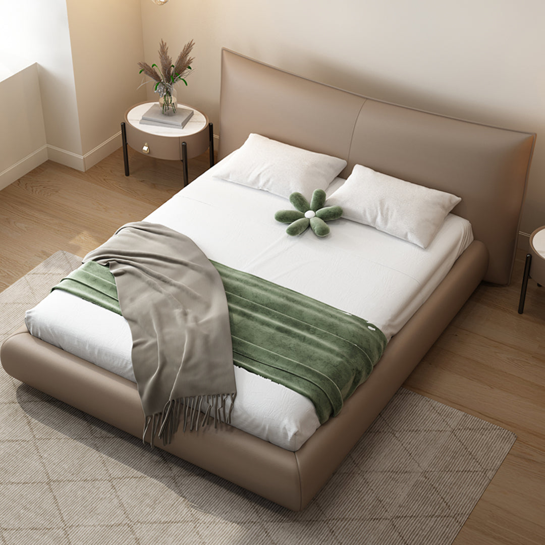 Kai King Size Bed With Storage, Super King Size With Storage, Real Leather-Weilai Concept-Weilai Concept