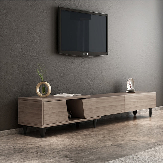 Noric Media Units, Extendable TV Stand, Coffee Table, Side Cabinet
