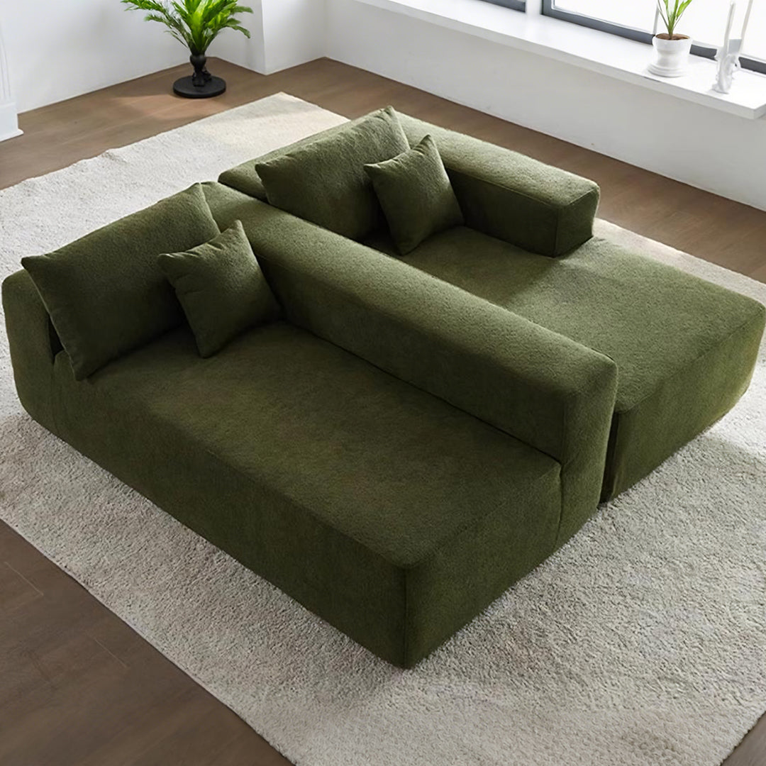 Ortega Modular Sofa Bed, Three Seater Corner Sofa Bed, Boucle