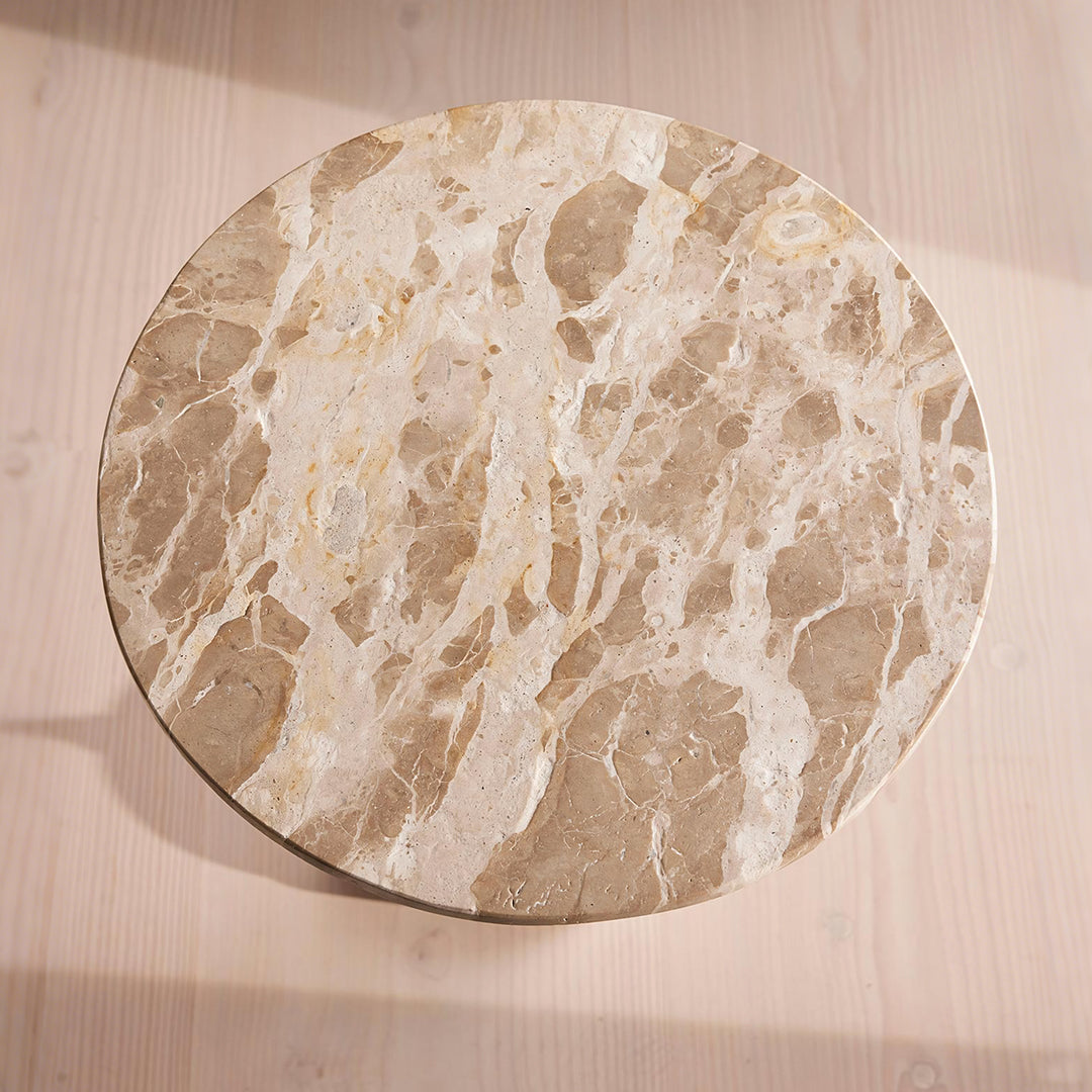 McKinney Side Table, Marble
