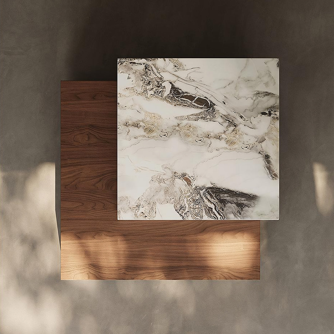 Grimaldi Extendable Coffee Table, Square Coffee Table