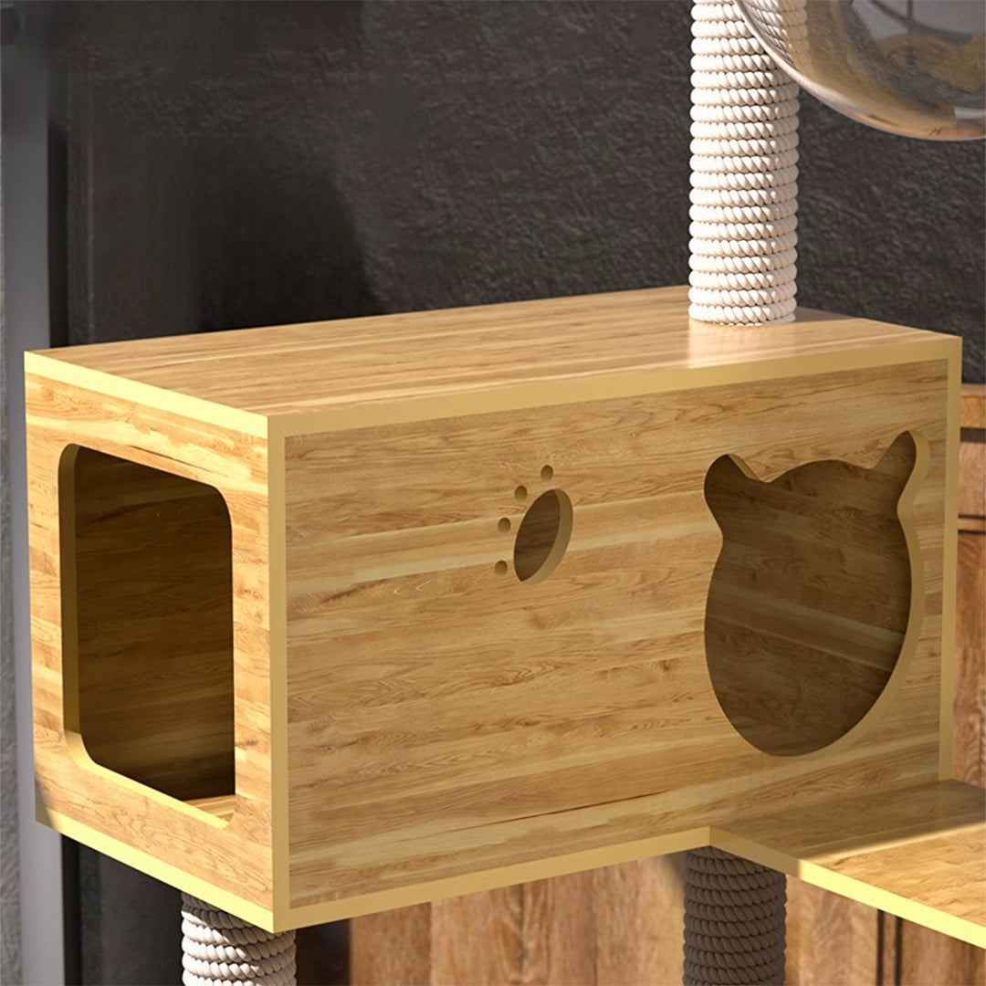 Hester Cat Climber, Cat Tree, Wood-Weilai Concept-Weilai Concept