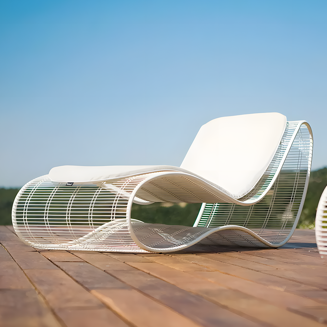 Oceana Sunbathing Bed, Sun Garden Lounger, Sun Chair Lounger, Outdoor Furniture-Weilai Concept-Weilai Concept