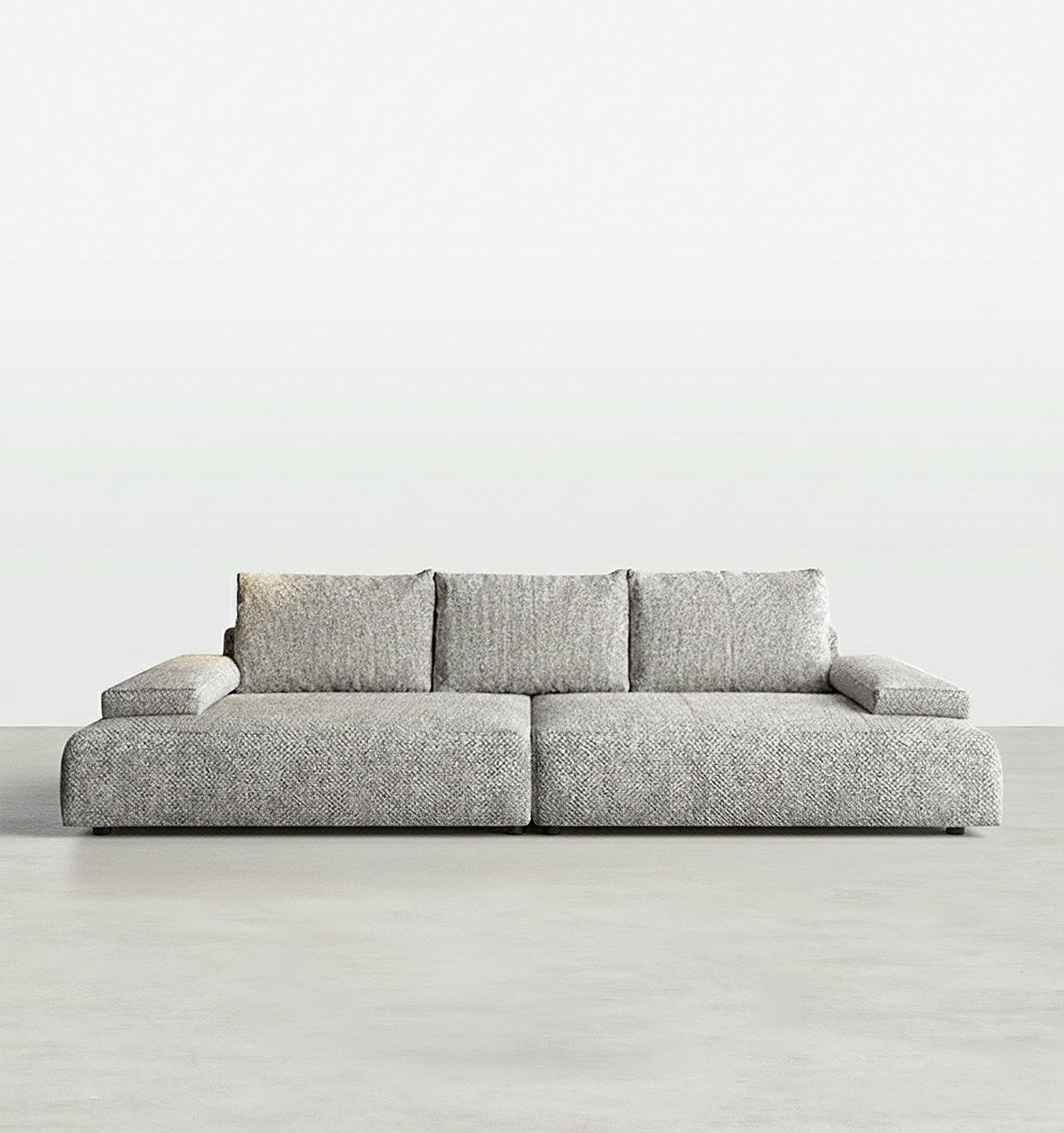 Hank L10 Four Seater Sofa, Linen