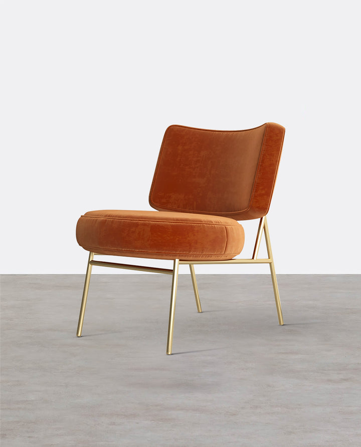 Aron Dining Chair, Velvet-Weilai Concept