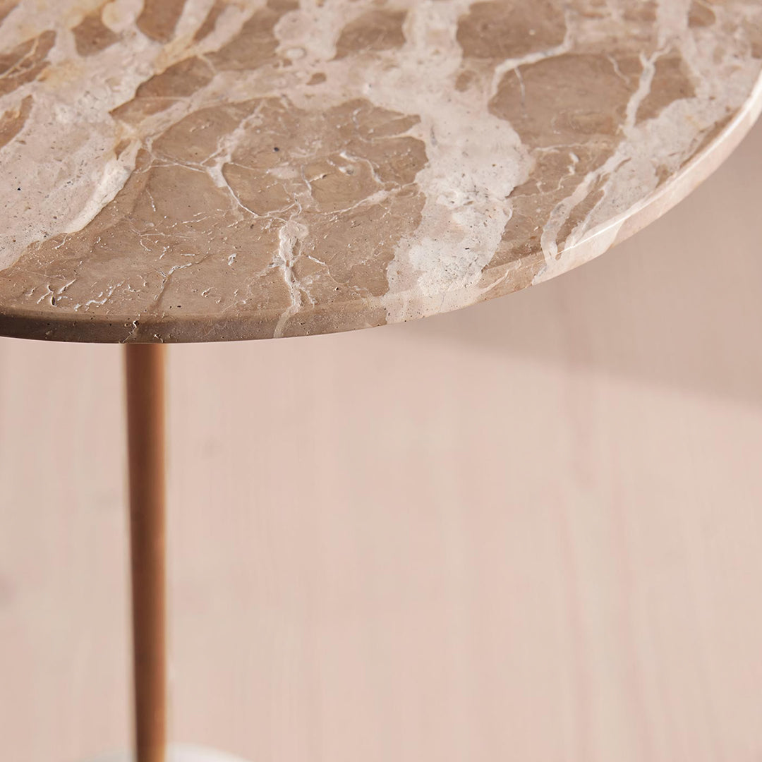 McKinney Side Table, Marble