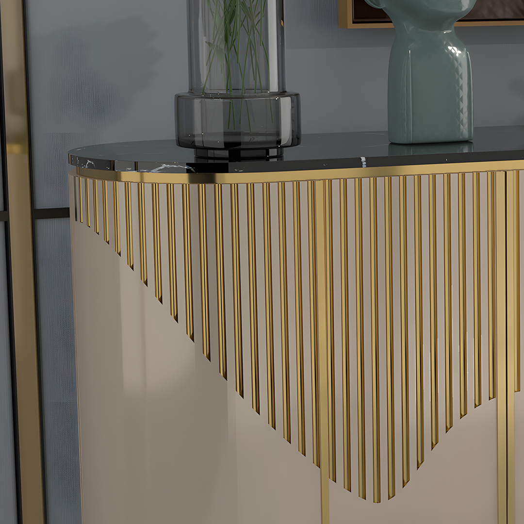 Isabel Hallway Sideboard, Console Table, Gold-Weilai Concept-Weilai Concept