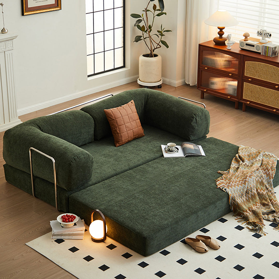 Yamada Foldable Lazy Sofa Bed, Corduroy