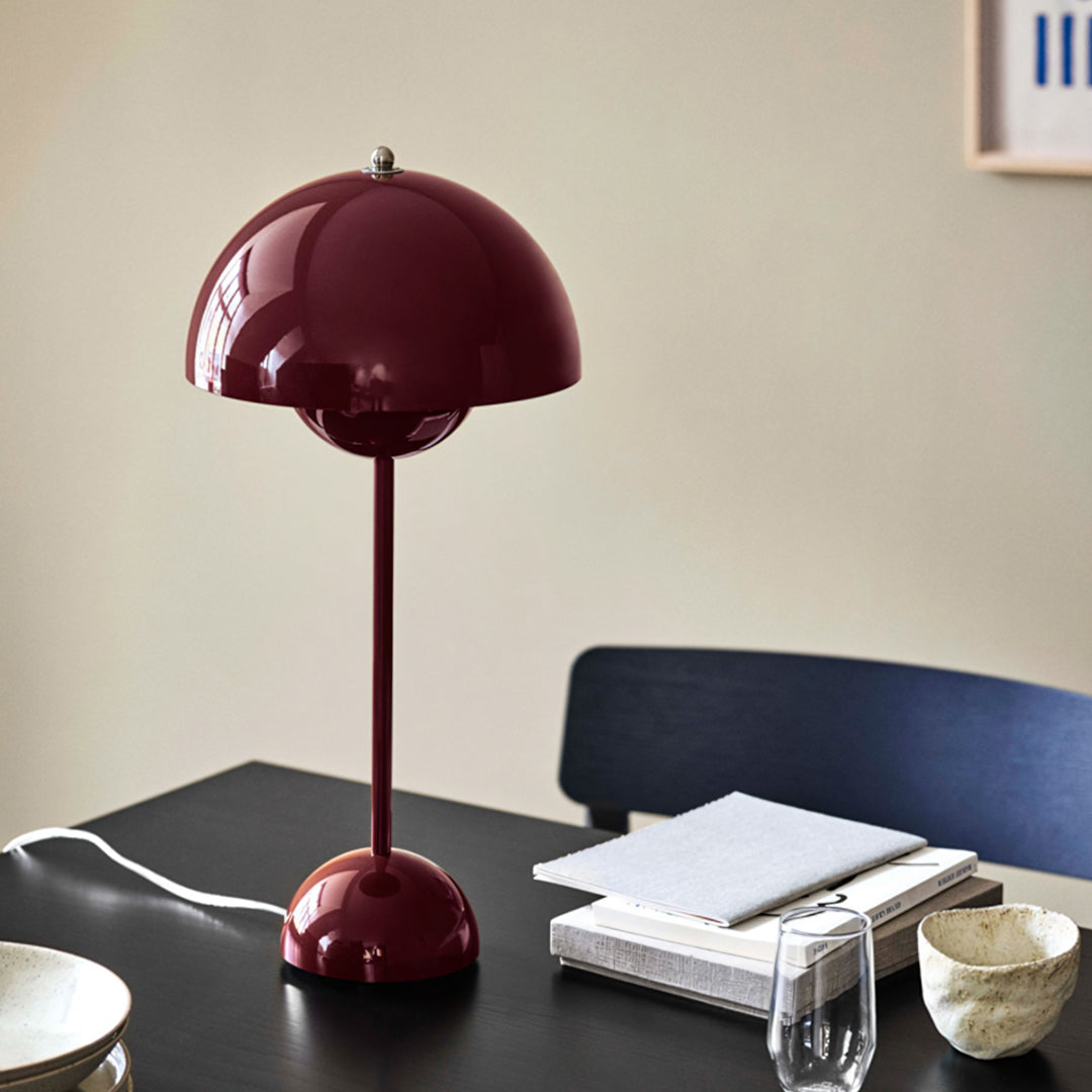 Villanueva Table Lamp, Mushroom Lamp