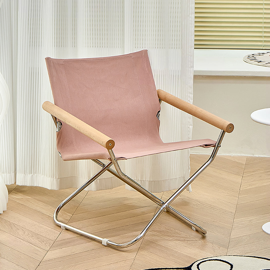 Kato Foldable Armchair, Stainless Steel