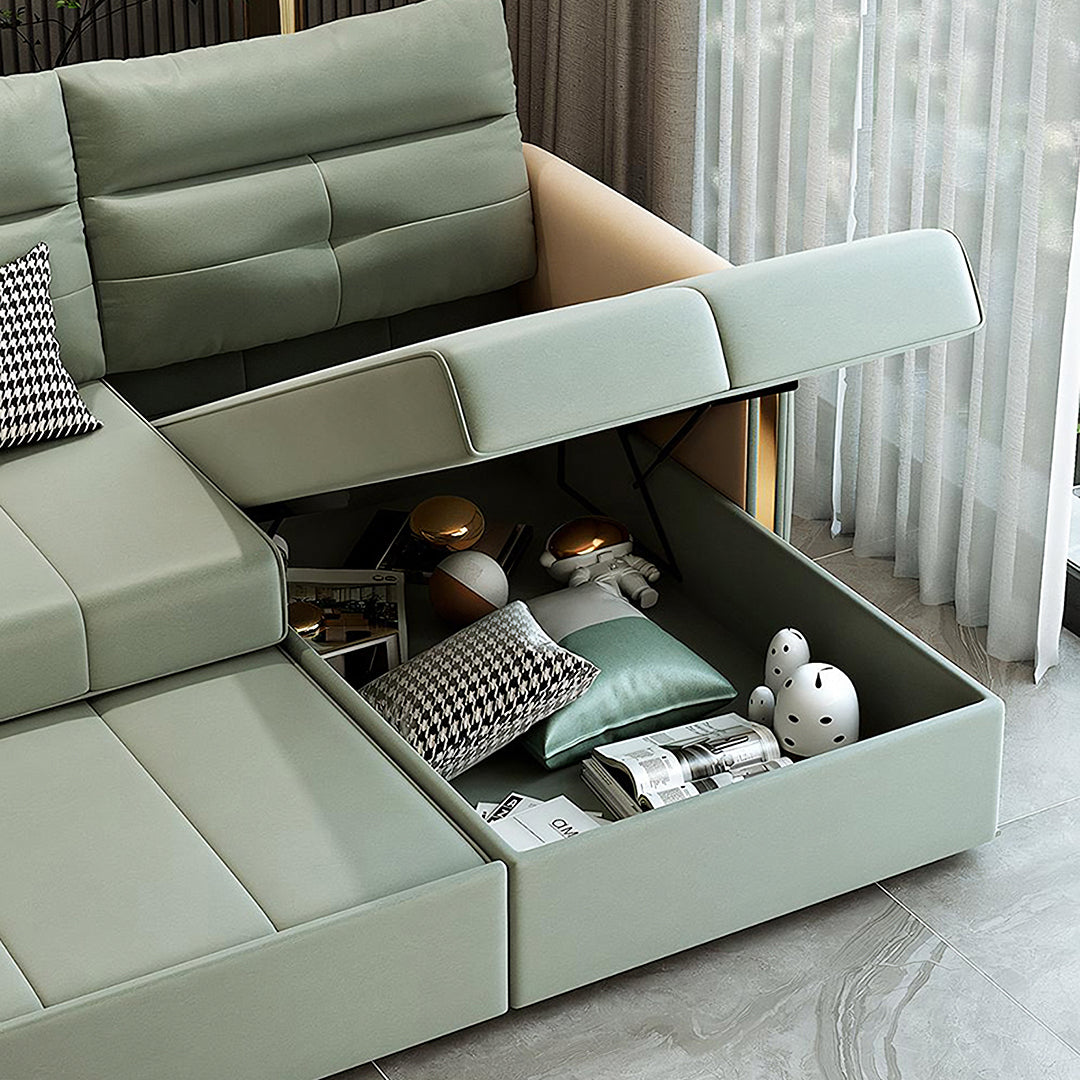 Malhotra L Shape Sofa Bed, Small Corner Sofa Bed