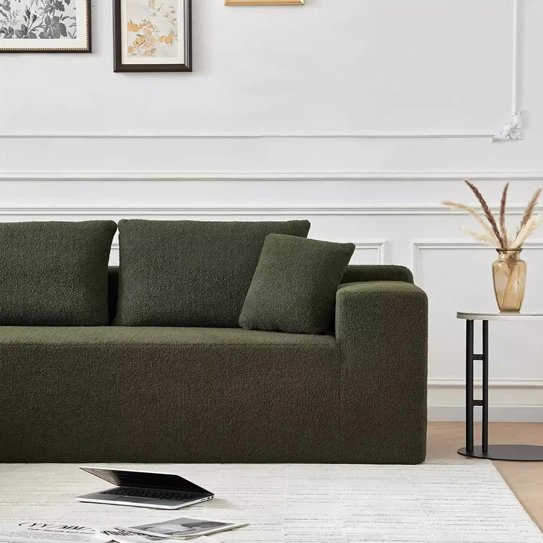 Ortega Modular Sofa Bed, Three Seater Corner Sofa Bed, Boucle