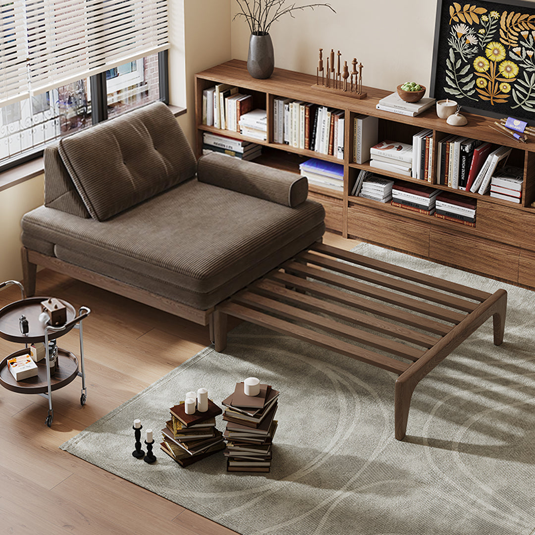 Ilyas Single Sofa Chair, Sofa Chair, Corduroy