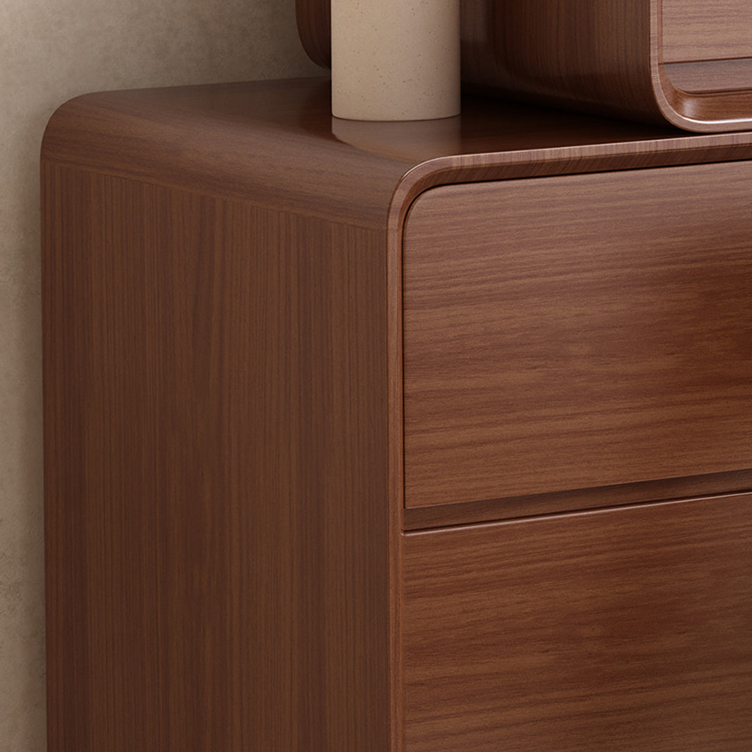 Parker Dressing Table, Wood, Oak & Walnut-Weilai Concept-Weilai Concept