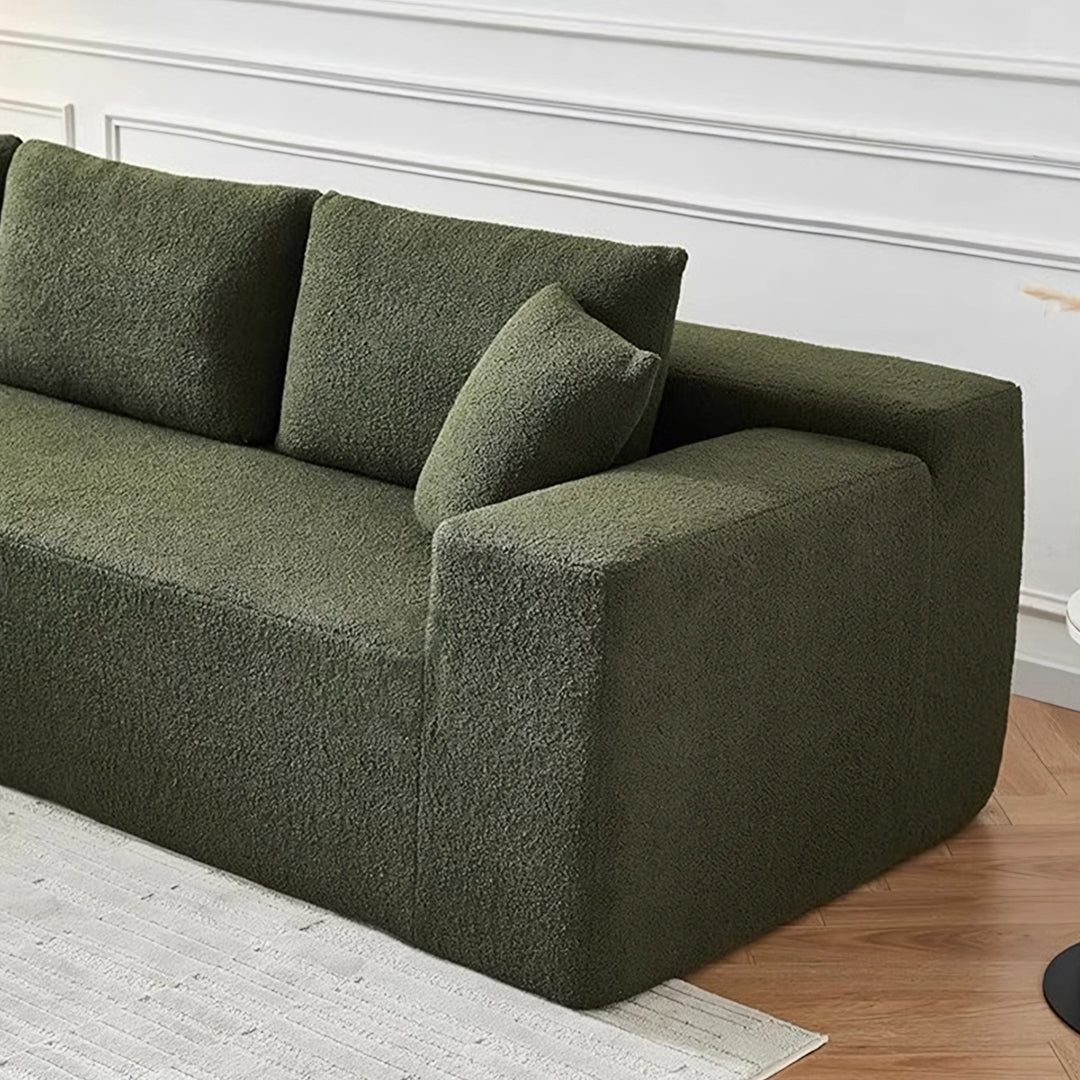 Ortega Modular Sofa Bed, Three Seater Corner Sofa Bed, Boucle