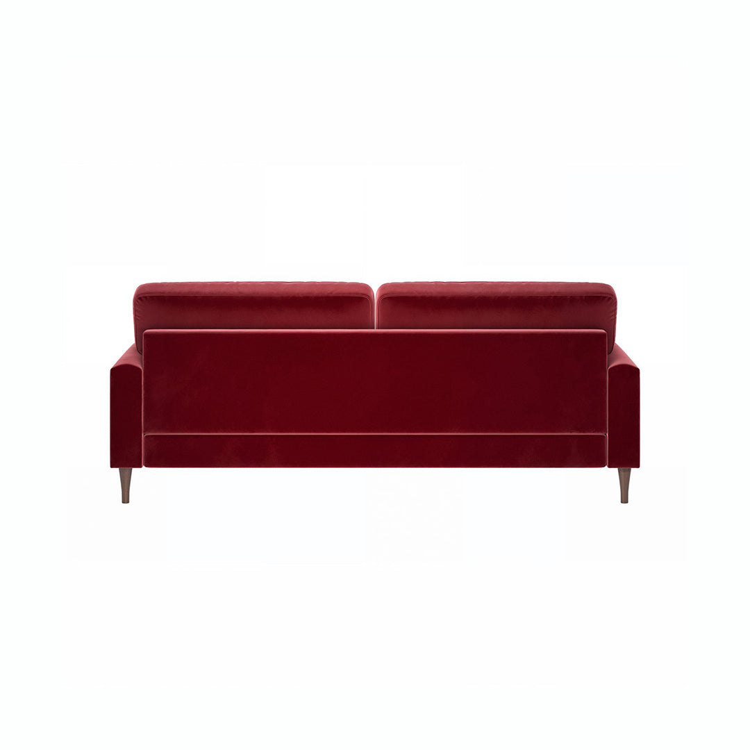 Ismail Two Seater Sofa, Loveseat, Velvet