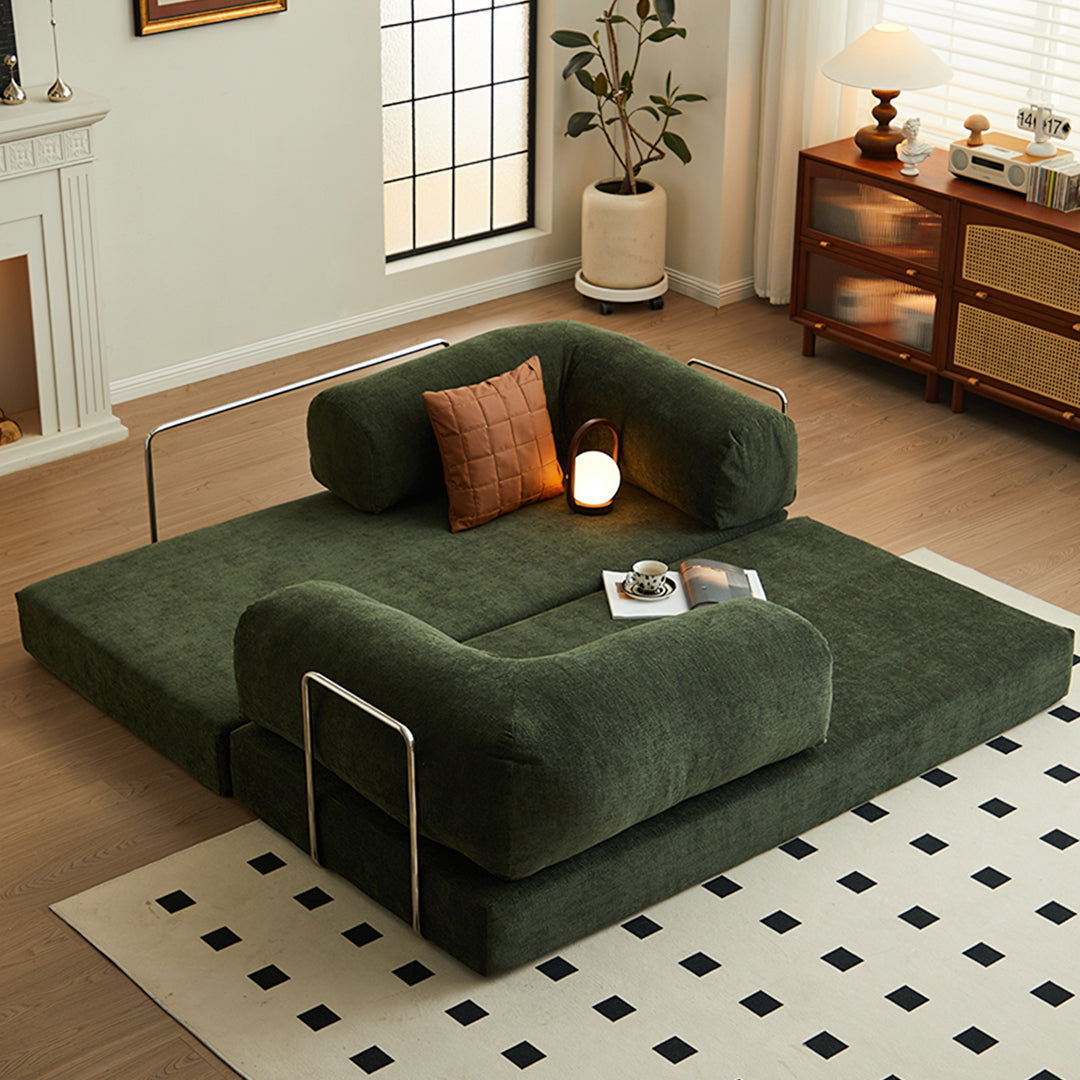 Yamada Foldable Lazy Sofa Bed, Corduroy