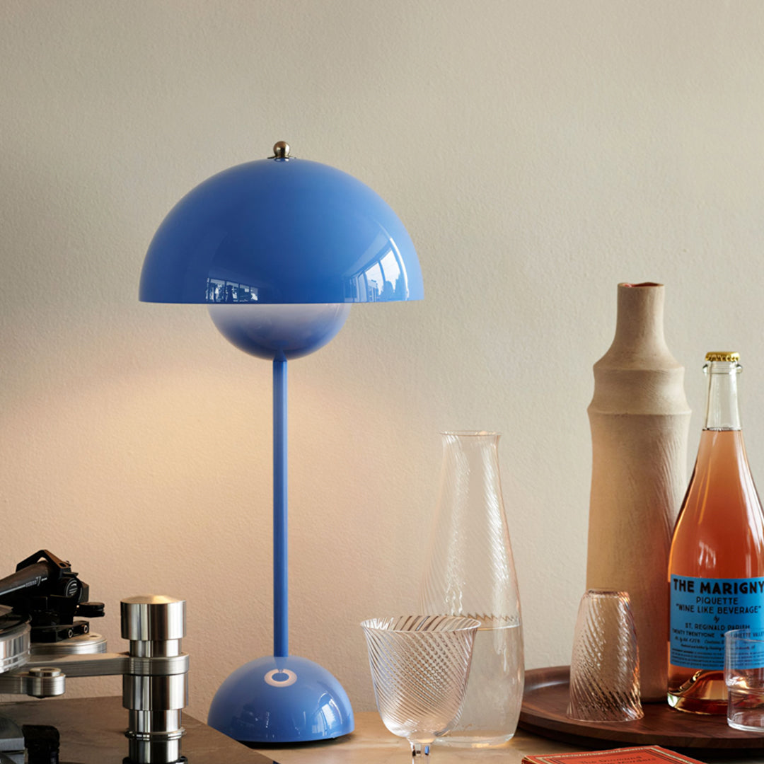 Villanueva Table Lamp, Mushroom Lamp