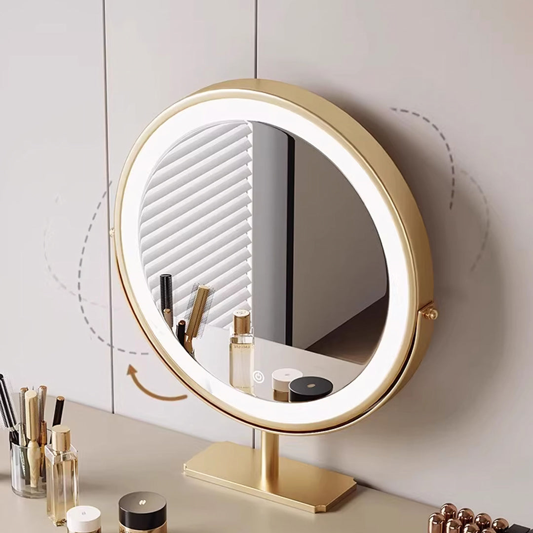 Coiffeuse Noorali avec miroir, plus de couleurs disponibles 