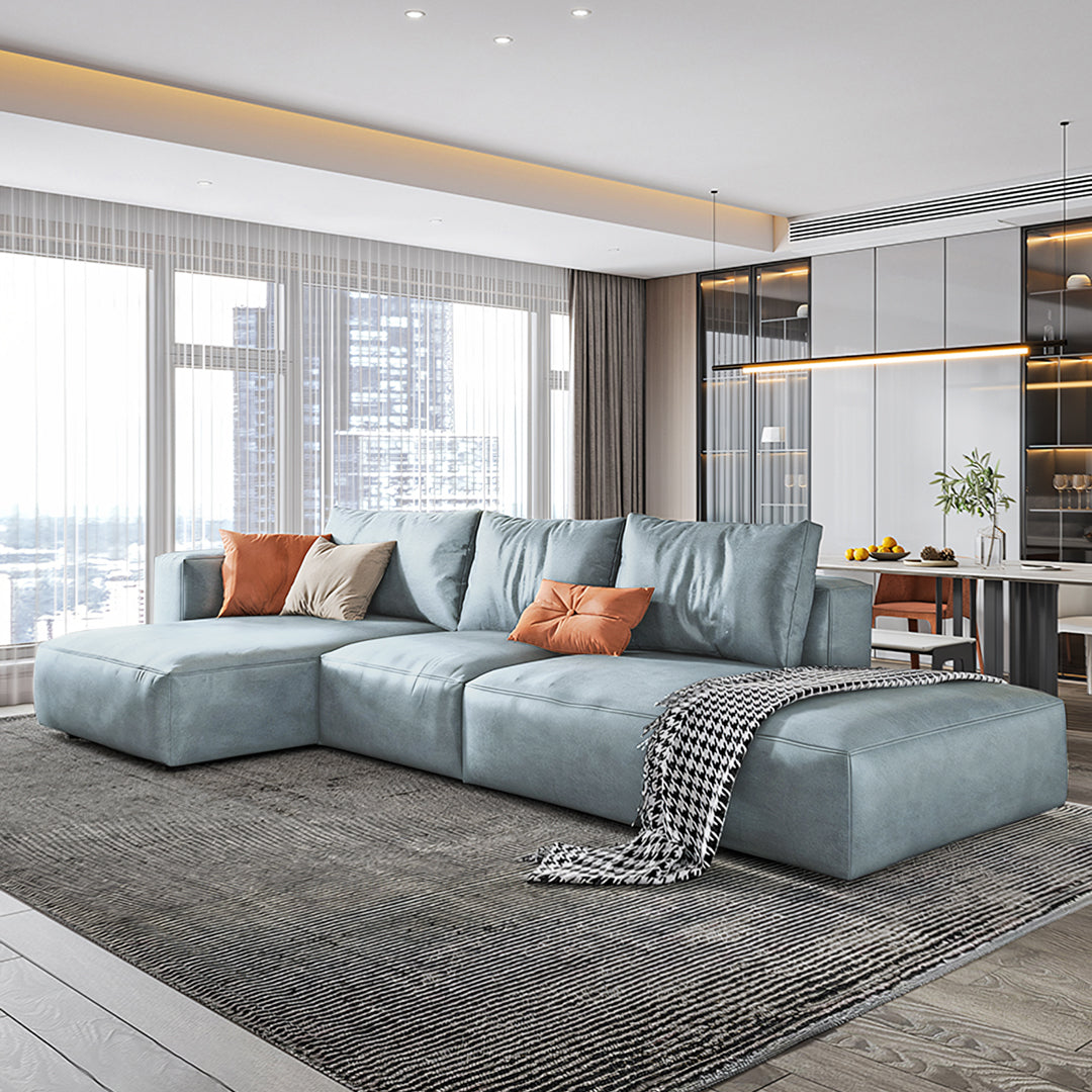 Samona Three Seater, Four Seater Corner Sofa, Leathaire-Weilai Concept-Weilai Concept